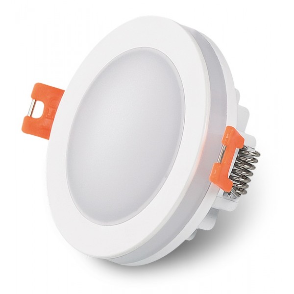 Foco Downlight empotrar LED redondo 6W IP44